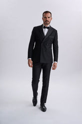 Harry Black Two Piece Double Breasted Tuxedo